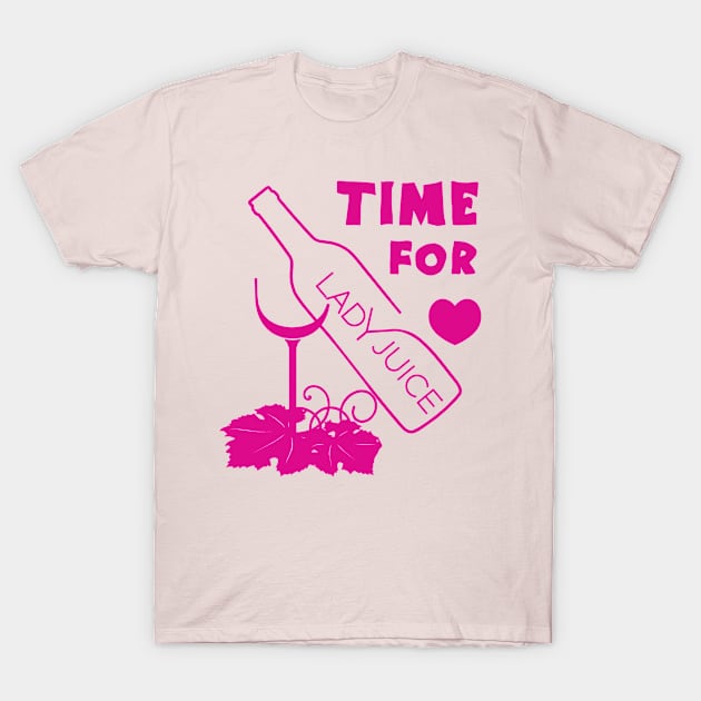 Time For Lady Juice T-Shirt by CBV